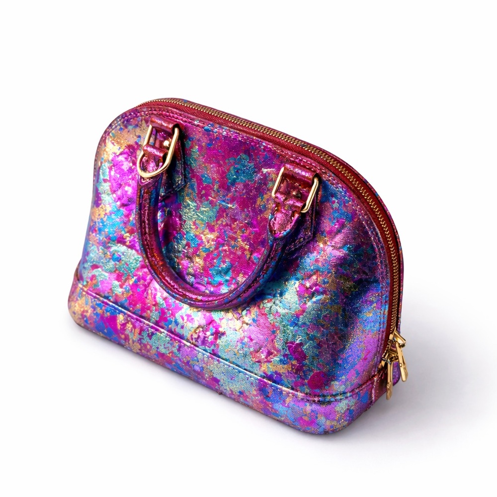 Louis Vuitton Alma BB CUSTOM | Metallic Mulitcolor | Rare | LV - Picture 4 of 6